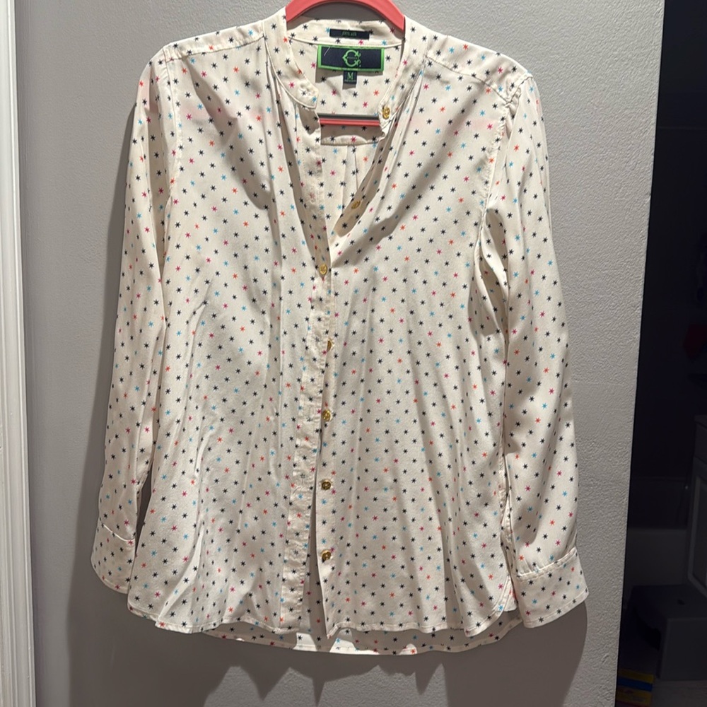 C. Wonder Silk button-down blouse